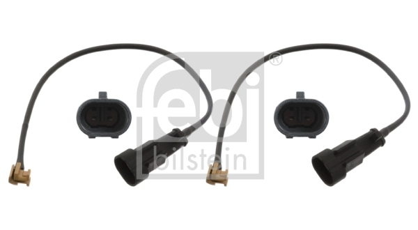 Warning Contact Set, brake pad wear